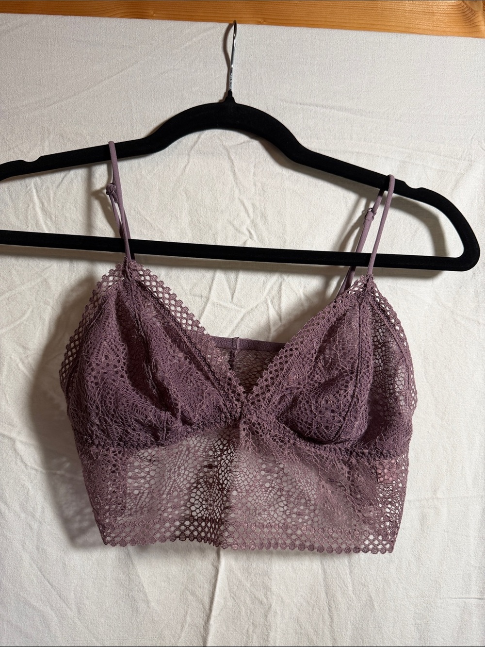 Victoria's Secret Lace Bralette - Mauve